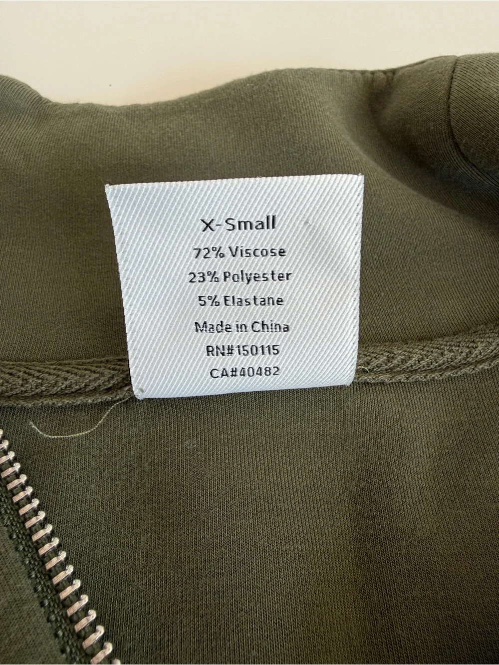 Varley DoubleSoft Hawley Half Zip & Slim Pant 25 Set XS Olive